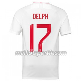 Maillot de Foot Angleterre Delph 17 Domicile Coupe du monde 2018